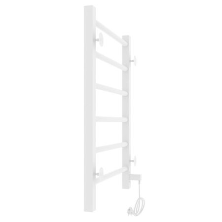 Полотенцесушитель электро "Феличия ЧК6 400х600", белый муар, левый