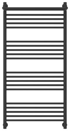 Полотенцесушитель водяной "БОГЕМА 1П +" 1200х600 (МУАР Темный Титан (РЕ-64))