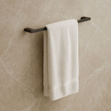 Полотенцедержатель Knotlor SB101GM, оружейная сталь, артикул SB101GM