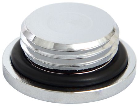 Заглушка "СТИЛЬЕ" хром d 28 мм / G 1/2" НР (Без покрытия)