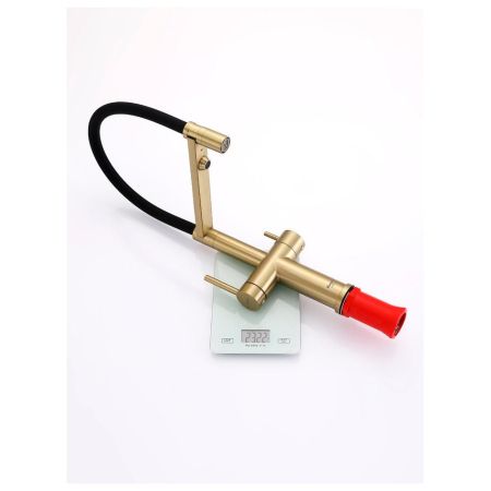 Смеситель для кухни с подключением фильтра Raglo R20.63.03, золотой сатин, артикул R20.63.03