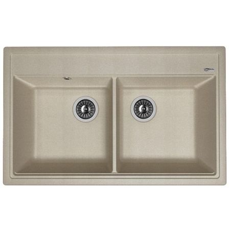 Кухонная мойка Florentina Липси-820 20.370.E0820 Антрацит, артикул 20.370.E0820.302