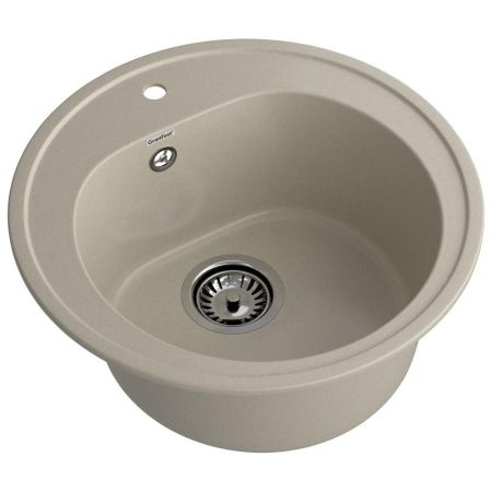 Кухонная мойка GranFest RONDO 510, топаз, артикул R-510 топаз