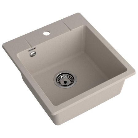 Кухонная мойка GranFest URBAN 245, песочный, артикул 245 песочный