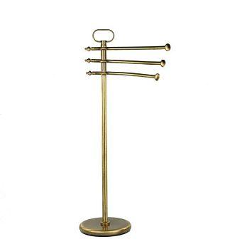 Stil Haus Elite, стойка: 3 полотенцедержателя, цвет бронза