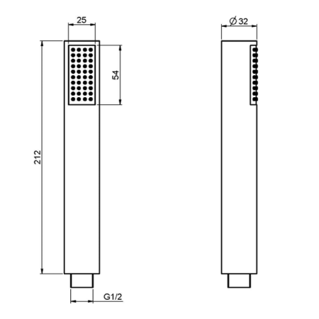 FIMA|Carlo Frattini Wellness Ручной душ, цвет хром FIMA|Carlo Frattini Wellness Ручной душ, цвет хром