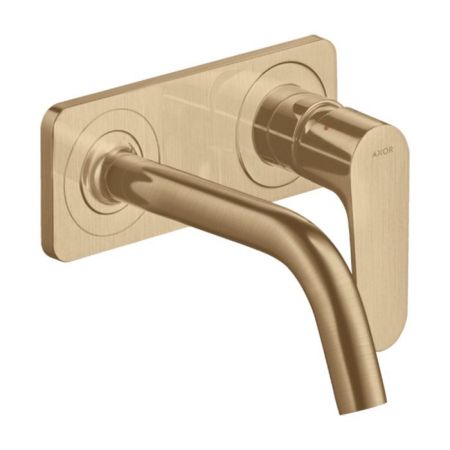 AX Citterio M Смеситель для раковины , цвет шлифованная бронза, артикул 34112140