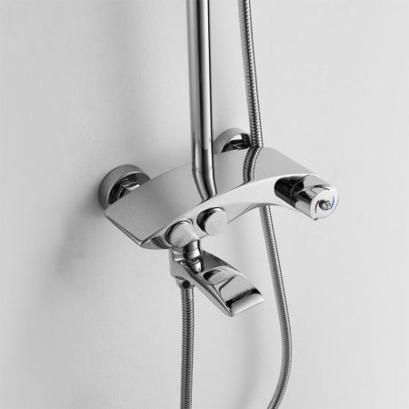 Душевая система Orans OLS-7550 Серебристый хром, артикул OLS-7550