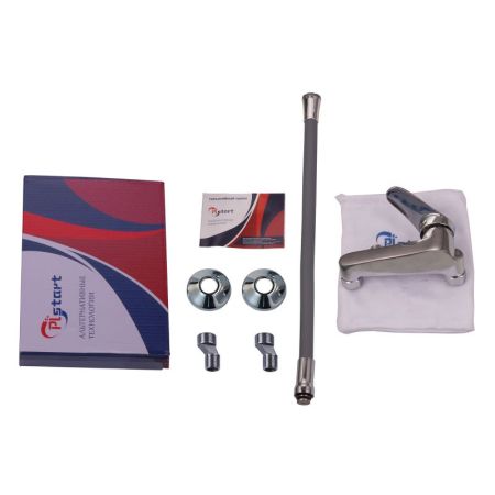 Смеситель для кухни Plstart PD46001-12, хром/серый