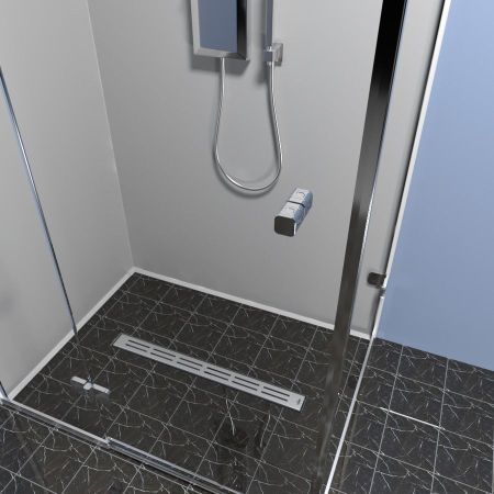 Душевой лоток TIMO Drain Protect DP20600-DG20600, сатин, артикул DP20600-DG20600