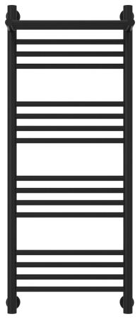Полотенцесушитель водяной "БОГЕМА 1П +" 1000х400 (Матовый чёрный), артикул 31-0223-1040