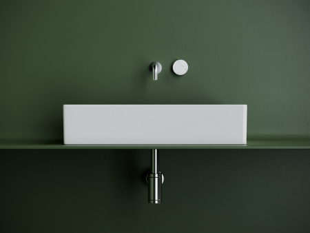 Раковина накладная прямоугольная Элемент (Element) 601x361x130, цвет белый, арт. CN6070, артикул CN6070