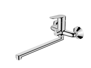 Смеситель для ванны HAIBA хром (HB22796)