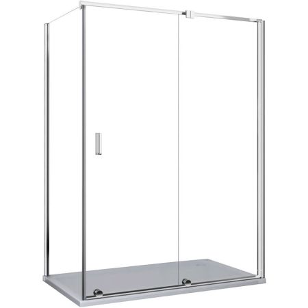 Душевой уголок Cerutti SPA Premiata-6 120x80 профиль Хром стекло прозрачное, артикул 7747