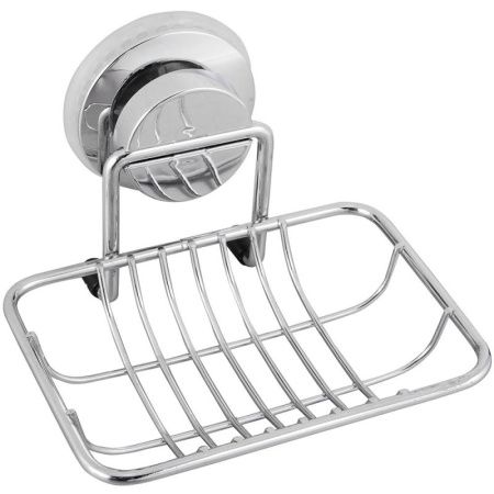 Мыльница-решётка для ванной настенная на присоске Fora "ATLANT"