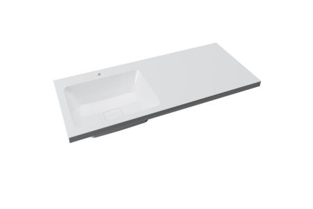 Тумба напольная "Корделия 50", 2 ящ., ст/м., белая, Kamilla 110, артикул SP-00001112