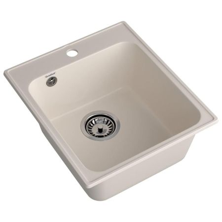 Кухонная мойка GranFest QUARZ 17, белый, артикул 17 белый