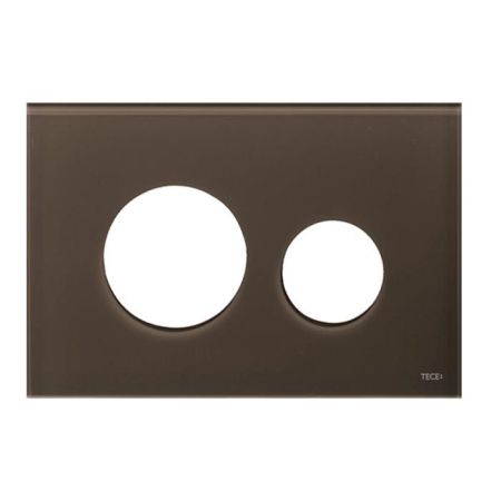 Лицевая панель TECEloop, стекло кофейное коричневое, артикул 9240678