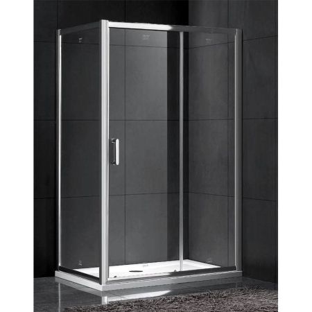 Душевой уголок Gemy Victoria 150х75 профиль Хром стекло прозрачное, артикул S30191C-A75