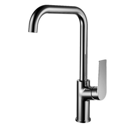 Смеситель для кухни Knotlor KN-61/GM, вороненая сталь, артикул KN-61/GM