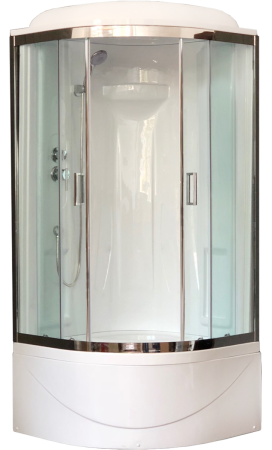 Душевая кабина Royal Bath RB 90BK1-T-CH (прозрачное)