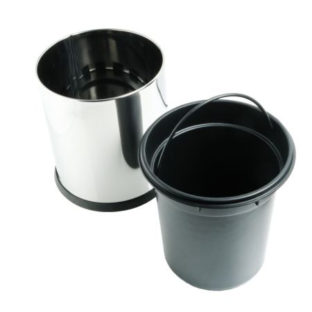 Ведро для мусора FIXSEN HoReCa FX-31024B, хром, артикул FX-31024B