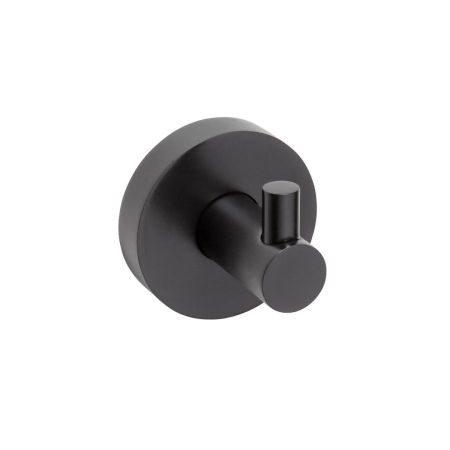 Крючок X-ROUND, одинарный BLACK, черный, Sapho