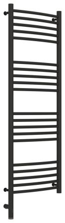 Полотенцесушитель, Сунержа, Богема 3.0, выгнутая, электрический, ширина, мм-432, глубина, мм-88, высота, мм-1324, межосевое расстояние-400, нагревательный элемент-ТЭН, подключение-нижнее слева, электрокомплект-МЭМ, мощность, Вт-300, материал-нержавеющая с