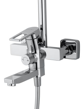 Душевая система WONZON & WOGHAND FRAME, Хром (WW-88739010-CR), артикул WW-88739010-CR