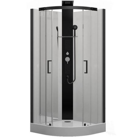 Душевая кабина Black&White Galaxy G8701 с гидромассажем, артикул 8701900