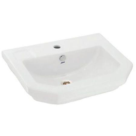 Раковина Jaquar Queens 57 QNS-WHT-780 Белая, артикул QNS-WHT-7801