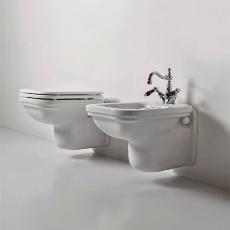 Kerasan Waldorf Унитаз подвесной 55х37см, цвет белый