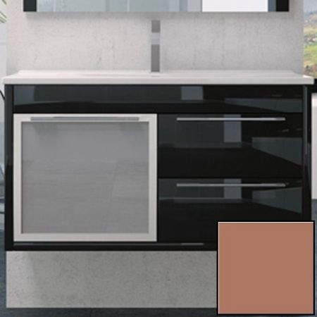 Тумба с раковиной SanVit Новелла Lux New 90 knovelp090 в цвете Ral подвесная Капучино, артикул knovelp090