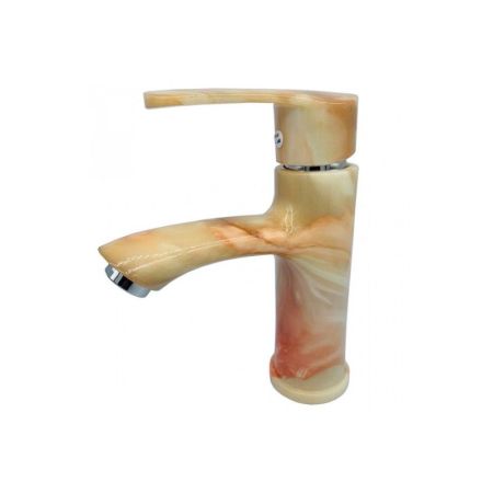 Смеситель для раковины Plstart PL1003-30, хром/мрамор