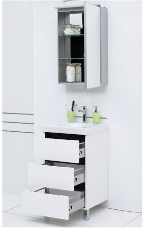 Тумба с раковиной De Aqua Ариетта 50 белый, артикул 00212687