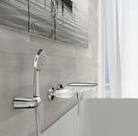 Смеситель ванны с душем Webert Aria AI850102844, артикул AI850102844