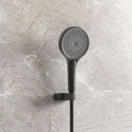 Душевой комплект Futura VSFW-2F12TMB термостатический встраиваемый, 3 режима, черный матовый, артикул VSFW-2F12TMB