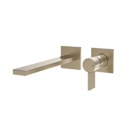 GESSI  INVERSO DIAMANTATO Внешняя часть настенного смесителя для раковины, цвет: Finox Brushed Nickel, артикул 73688#149