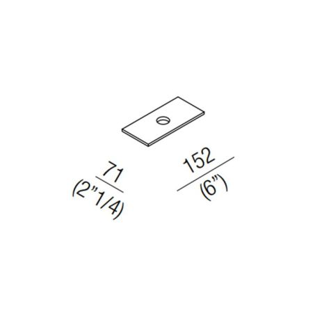 Agape Puzzle Крышка для маленькой коробки 15.2x7 см, цвет: серый, артикул ALEG528GR