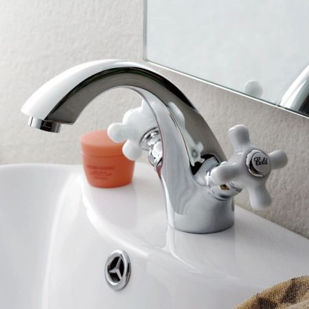 Смеситель для раковины Haiba HB1018, хром