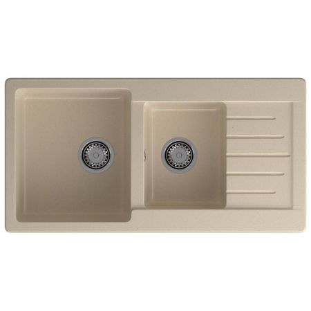Кухонная мойка GranFest PRACTIK 980KL, кашемир, артикул P-980KL кашемир