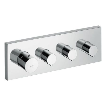 AX ShowerCollection Встраиваемый термостат для душа, 3 потреб, (внешняя часть), цвет: хром