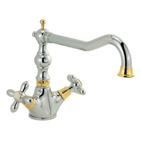 CUCINA PRINCETON PLUS Смеситель для кухни, хром/золото, артикул 18262