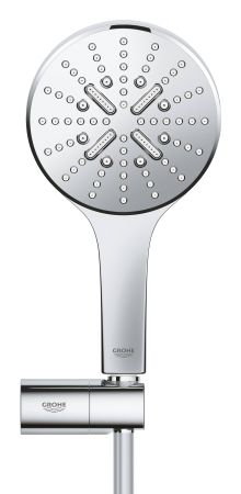 Душевой набор GROHE Rainshower SmartActive 130, 3 вида струй, хром (26580000)
