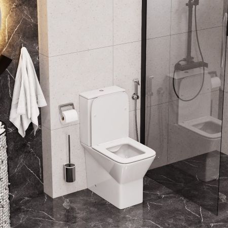 Унитаз ELLERO напольный безободковый Cerutti SPA CT8458, артикул CT8458