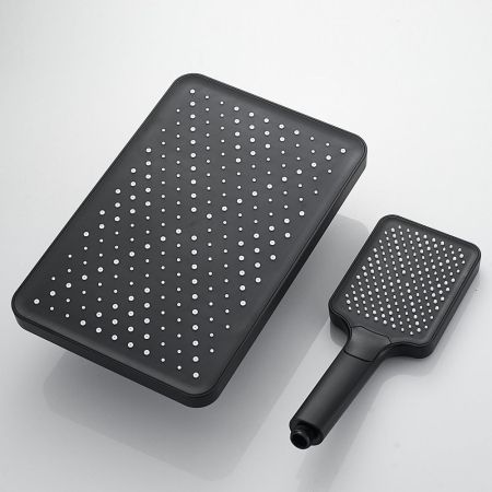 Душевая система Shevanik S9936H, черный