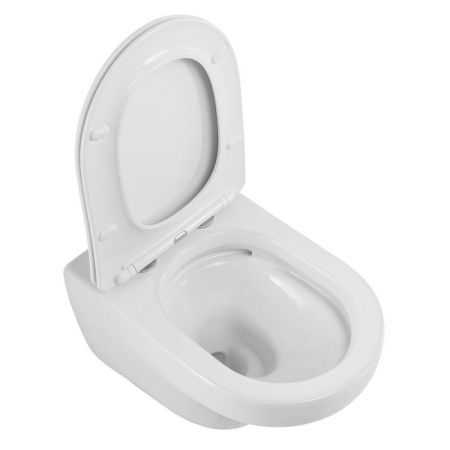 Унитаз подвесной безободковый CEZARES DUET-TOR, артикул CZR-2462-TH-TOR