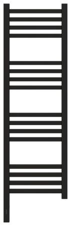 Полотенцесушитель электрический "МОДУС 3.0" 1000х300 / МЭМ левый (Матовый чёрный)