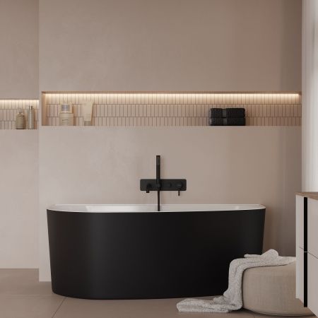 Смеситель для ванны Allen Brau Priority 5.31A05-00 (с внутренней частью) хром, артикул 5.31A05-00