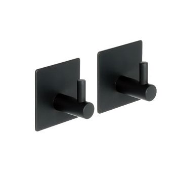 Крючок для ванной FIXSEN PRACTICA FX-560A, 2шт., черный